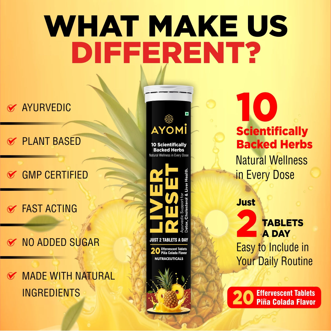 Ayomi Liver Reset Effervescent Tablets