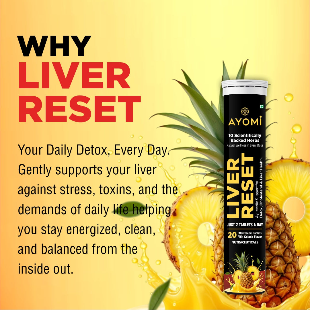 Ayomi Liver Reset Effervescent Tablets