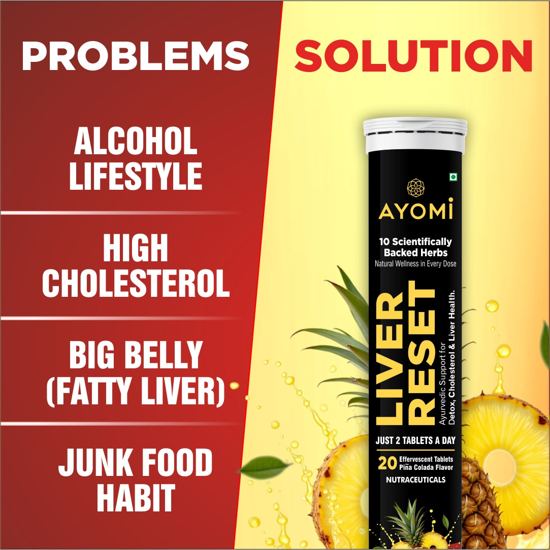 Ayomi Liver Reset Effervescent Tablets