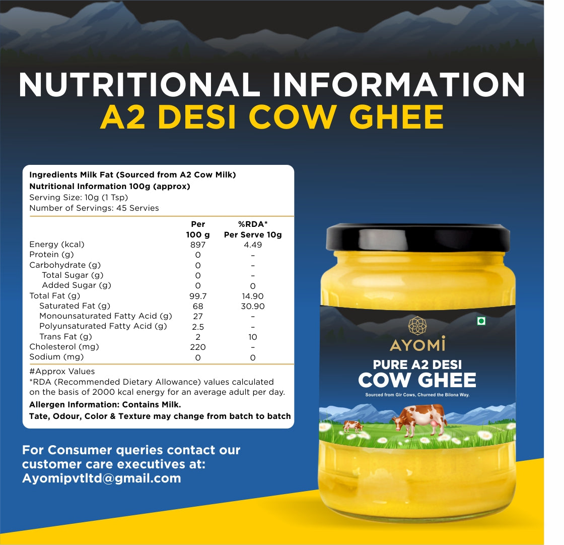 Ayomi A2 Cow Ghee